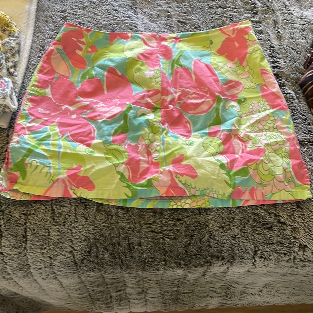 Lilly Pulitzer A-line vintage 90’s skirt
